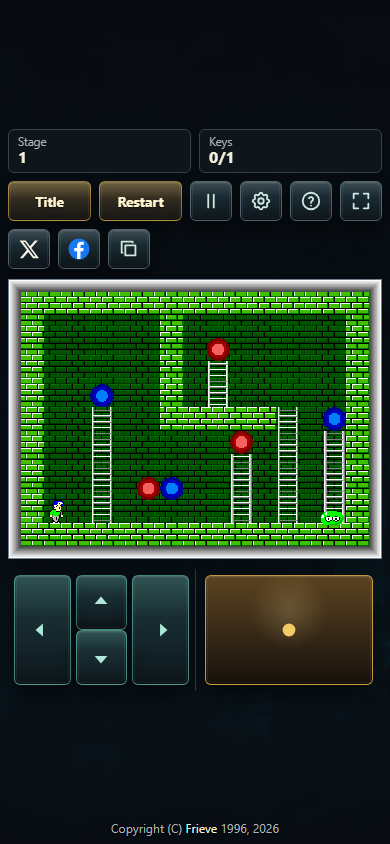 Frieve Tower Classic portrait gameplay view